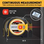 Portable 40m Rangefinder Infrared Digital Laser Tape Measure Outdoor Digital