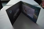 Printable 5.0 " Flip Book Video Business Card , video mailer 1024*720p