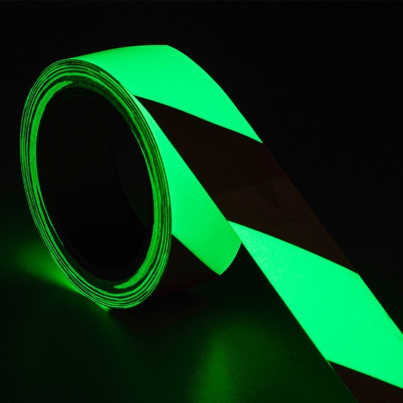 Stairstep Glow In The Dark Anti Slip Tape Photoluminescent Tape Stickers