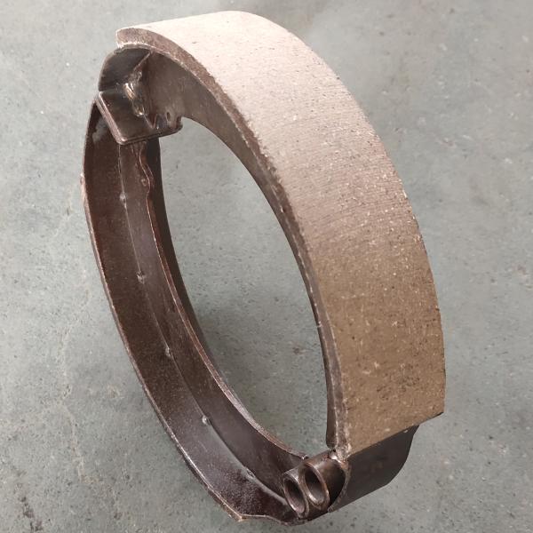 Wearable Tricycle Spare Parts , Auto Rickshaw Drum Braking Rear Brake Shoes