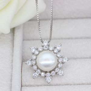 Freshwater Pearl Jewelry Sets With Necklace Earring Ring
