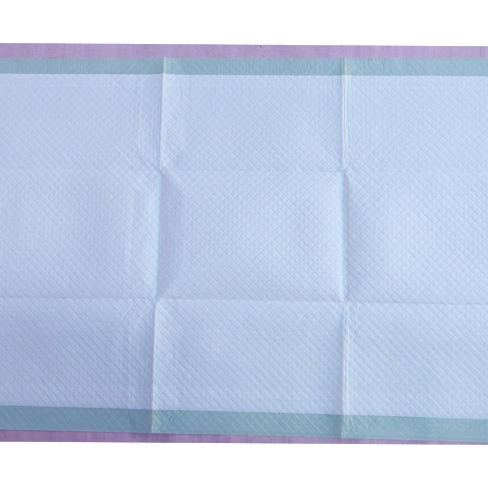 Blue Color SAP Disposable Incontinence Bed Pads 60*60cm Incontinence Underpads