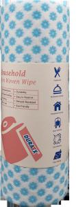 China 25cmx25cm Flower Printed Disposable Kitchen Wipes wholesale