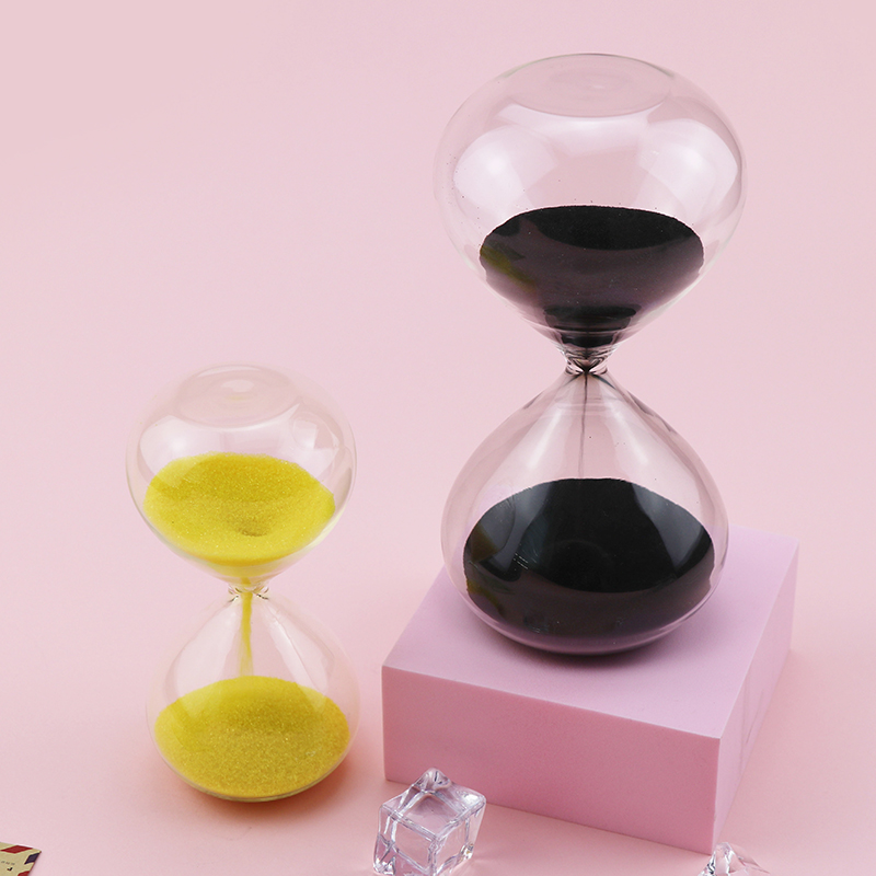 Flat Sand Timer 5 Minute 10 Minute 30 Minute Color Customized