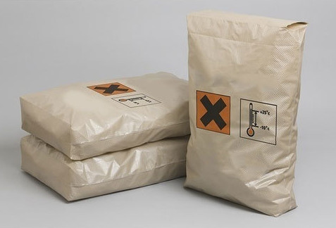 50KG BOPP Laminated PP Woven Bags Multiwall 100gsm Tile Adhesive Bag