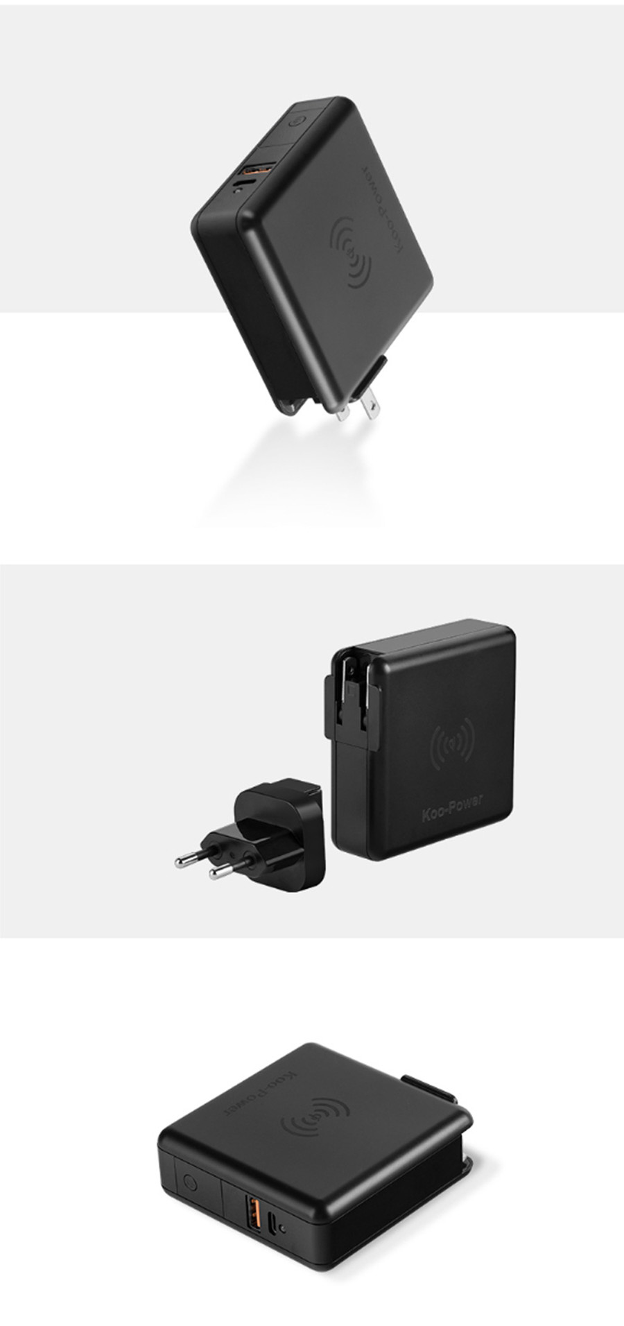Wireless Charger Power Bank 8000mah