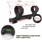 Aluminous Optics Tripod Stand 35mm Scope Mount Rings