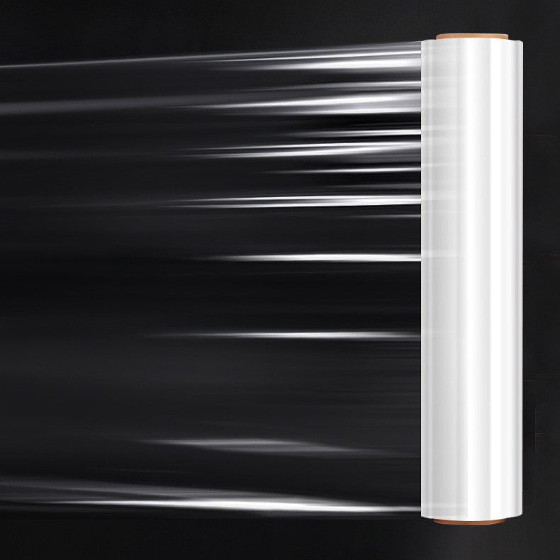 Transparent Polypropylene Plastic Stretch Film Roll for Pallet Wrapping