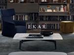 Living Room Furniture Modern Metal Leg Marble Coffee Table ZZ-ZC1720A