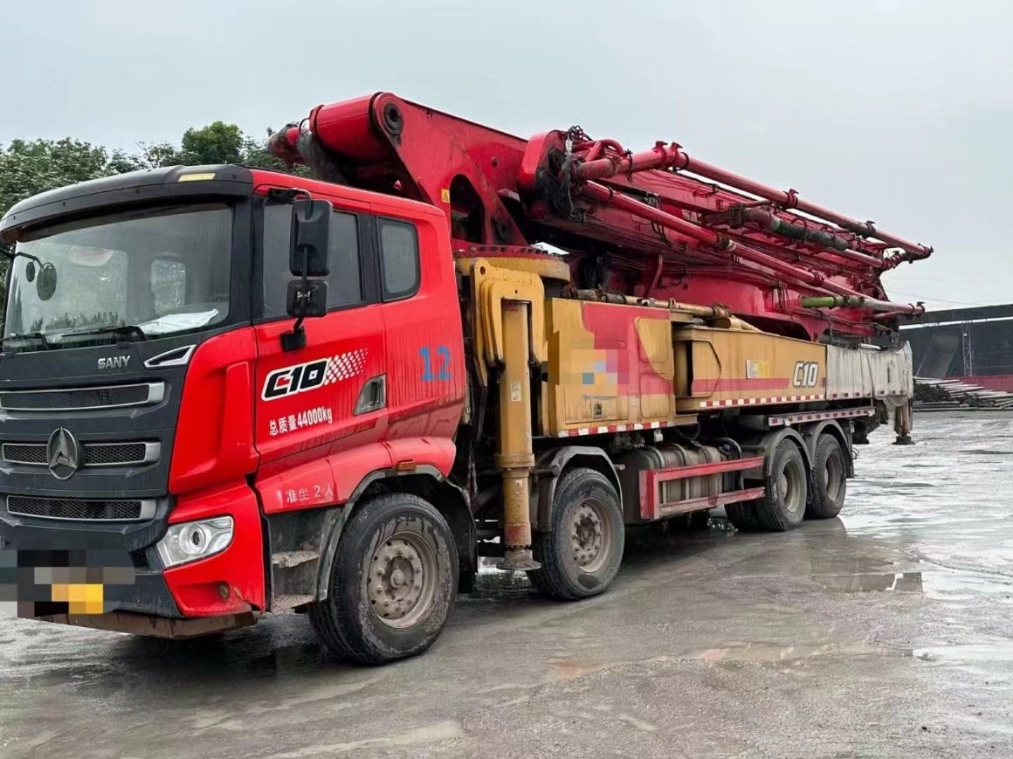 2020 Sany Concrete Pump Truck 56 Meter Second Hand