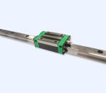 Straight Zinc Plated Heavy Duty Linear Guide Rail Customizable