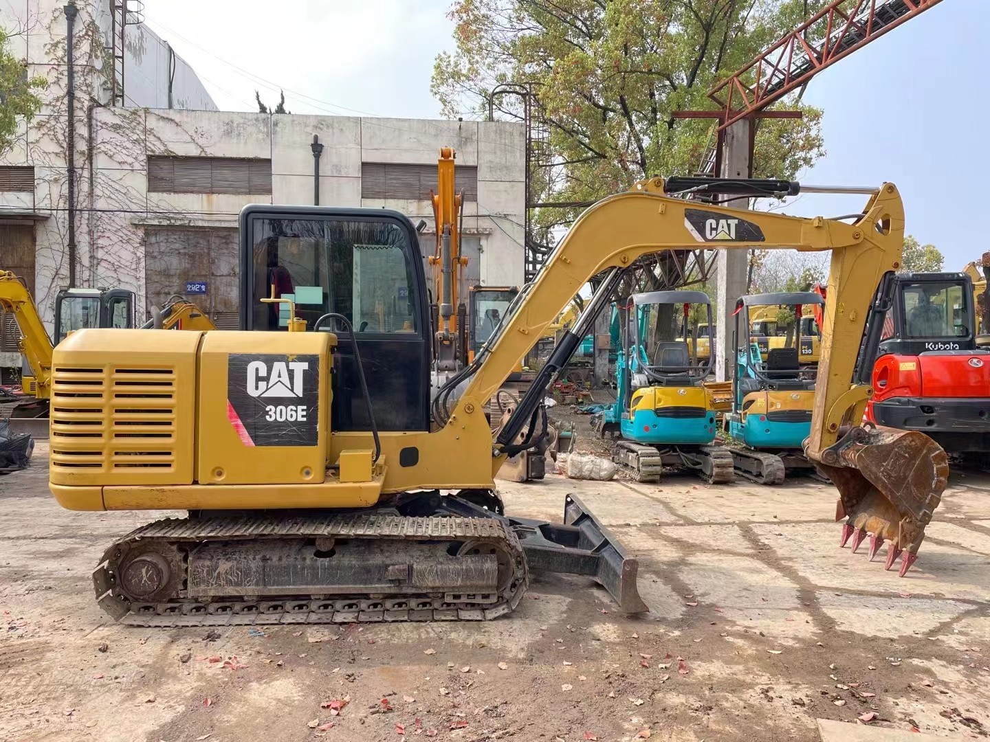 Used Caterpillar Excavator CAT 306E SecondHand 6ton Digger Mini Made In Japan