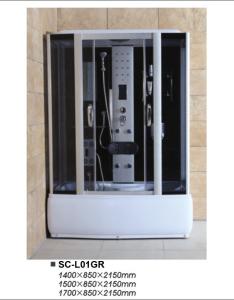 China High Tray Luxury FM Radio Steam Shower Cabin wholesale