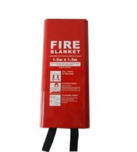 China 1.5m*1.5m Glassfiber Fire Blanket Fire fighting blanket wholesale