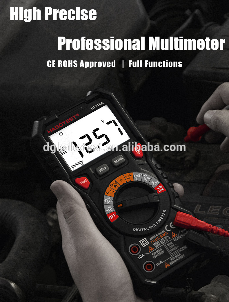 1000V Digital Auto Range Multimeter