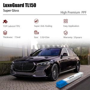 China Polymeric Hydrophobic Gloss Paint Protection Film 7.5mil PPF Clear Protective Film For Cars wholesale