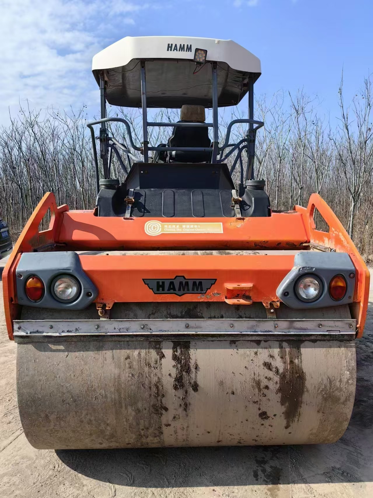 Road Construction Equipment Used Road Roller Hamm Hd138 With Short Working Hours