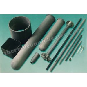 China Thermocouple Components Nitride Bonded Silicon Carbide NSiC Thermocouple Protection Tube wholesale