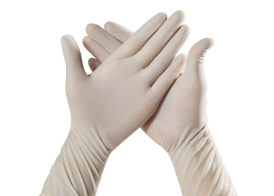 Consumables Disposable Latex Gloves Medical Non Sterile For Clinical Use