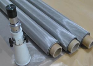 China SUS304N Ss Screen Material Stainless Steel Printing Mesh Good Heat Melting wholesale