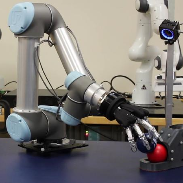 Industrial robot UR5 axis robot arm polisher cobot polishing robot universal work with agv polishing machine