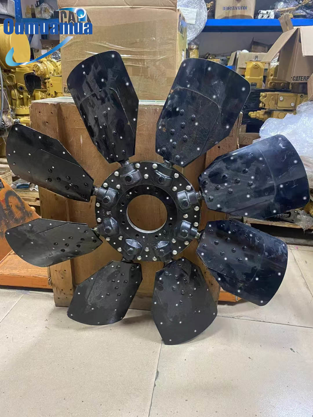 CAT D6H Bulldozer Spare Parts Fan Blade 147-9668 2W3942