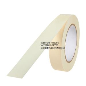 China 3M2214 Crepe Paper Yellow Silicone 218 Adhesive Masking Tape wholesale