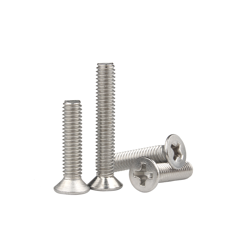 DIN 965 SS304 Stainless steel Cross Countersunk Flat Head Screw