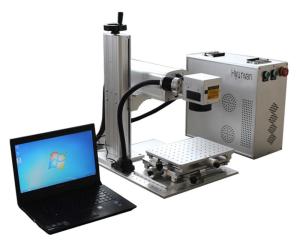 China Aluminium Metal Marking Etching Machine , Industrial Laser Marking Equipment wholesale
