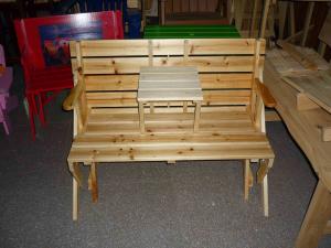 China China LFurniture Metal Frame Wooden Bench with Back Plans-12 wholesale