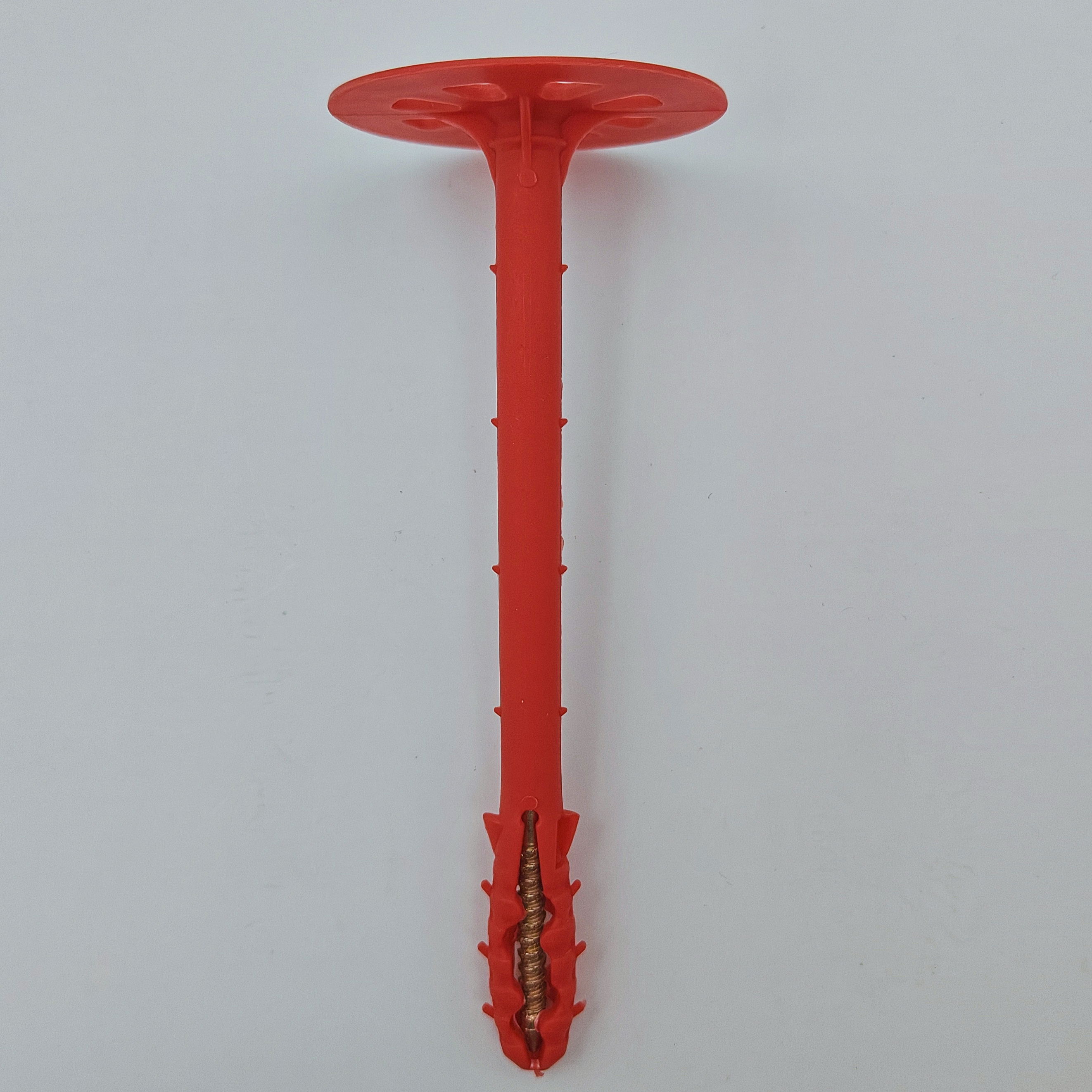 Plastic Expansion Wall Plug Insulation Nails Fixings Anchors Dowel
