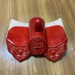 Asian Style Traditional Chinese Red Clay Roof Tiles For Pagoda Park