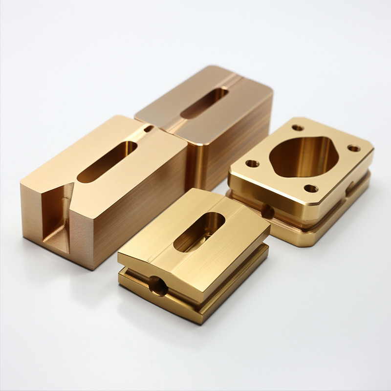 High Precision CNC Machining Parts Brass CNC Machining Parts Milling CNC Component Parts