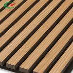 Tasteless Acoustic Slat Wall Panel Sound Absorbing Multiscene