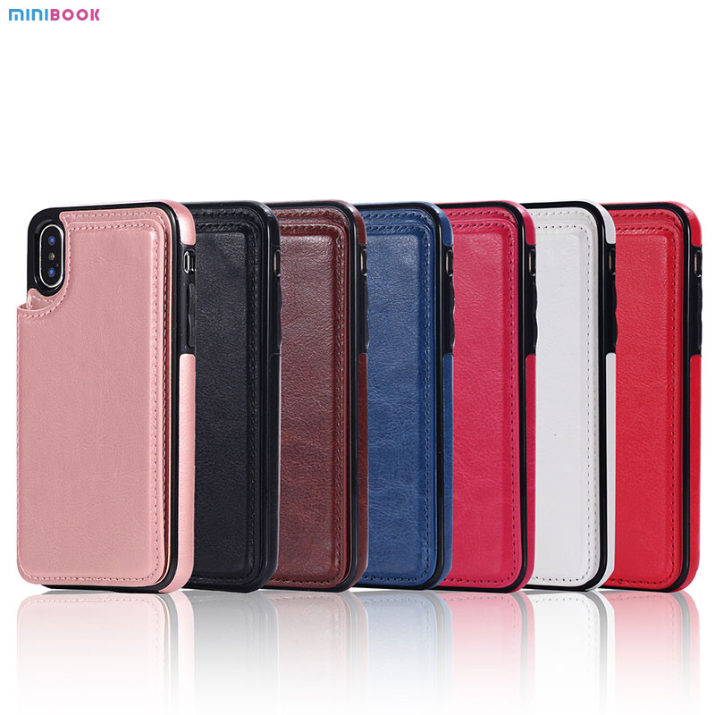2023 Iphone 12 Pu Leather Wallet Case With Card Pockets Back Flip Cover For Iphone 13 Pro Max
