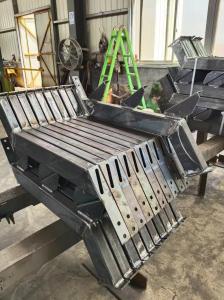 China Surface Mount Galvanised Stair Metal Stringer Q235 Q355 Mild Steel wholesale