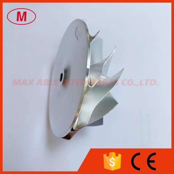 RHF5 53.00/67.40mm 9+0blades Point Milling Small Nose Turbocharger Milling/aluminum 2618/billet Compressor Wheel