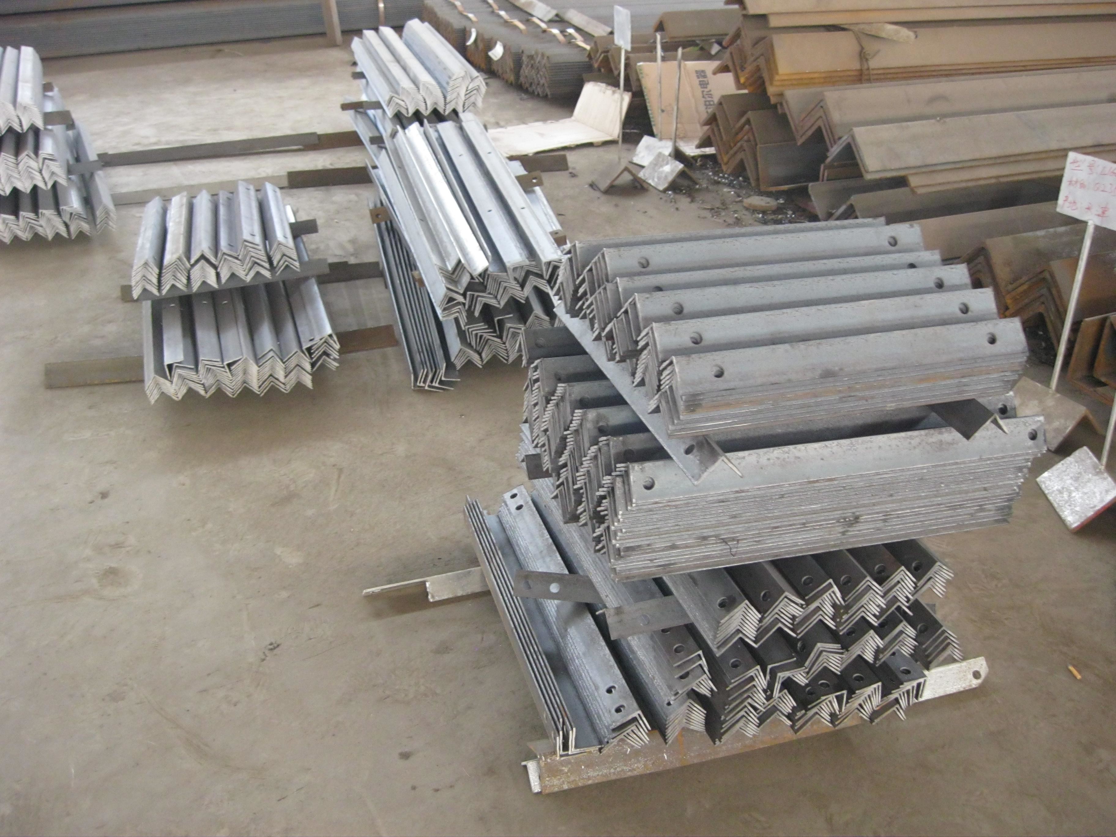 Angle Iron Punching Machine , Angle Iron Cutting Machine Adopt CNC Technology