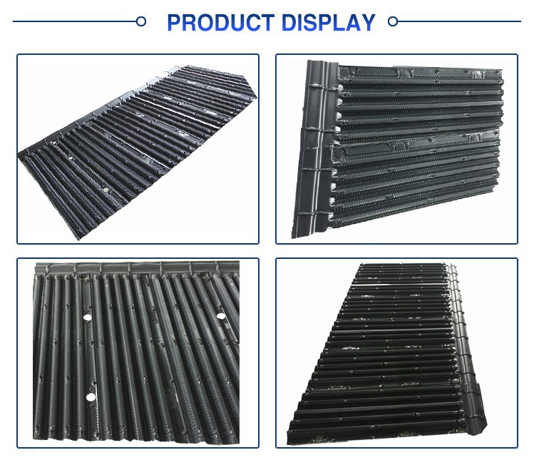 Polyvinyl Chloride Cooling Tower PVC Fills Price Hanging Cross Flow Media Sheet