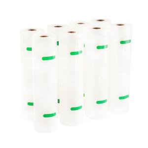 China QS Embossed Food Vac Pack Rolls Storage Meal Prep Or Sous Vide wholesale