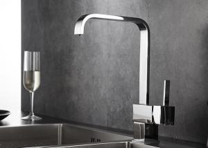 China Single Hose Bridge Kitchen Wash Basin Mixer ROVATE Water Saving wholesale