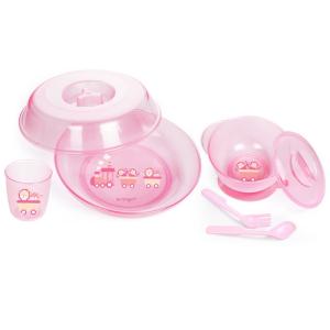 China Plastic PVC BPA FREE Baby Bowl And Plate Set wholesale
