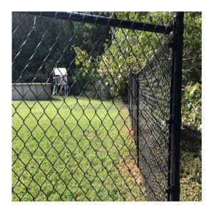 China Metal Type Steel Chain Link Netting Fence for Football Court School Sports Playground wholesale