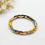 Charm Tennis Men'S Bangle Bracelet Hollow Leaves Beaded Bracelets Jewelry