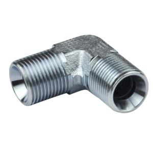China Stainless Steel 316 JIC Hydraulic Adapters , 90 Degree Elbow Pipe Connector wholesale