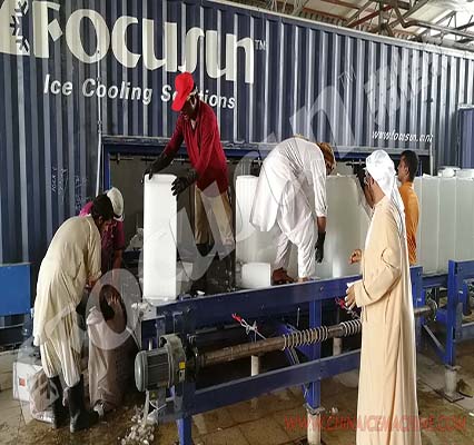Industrial Ice Block Machine with Other Ice Storage Capacity and 4280 KG Capacity