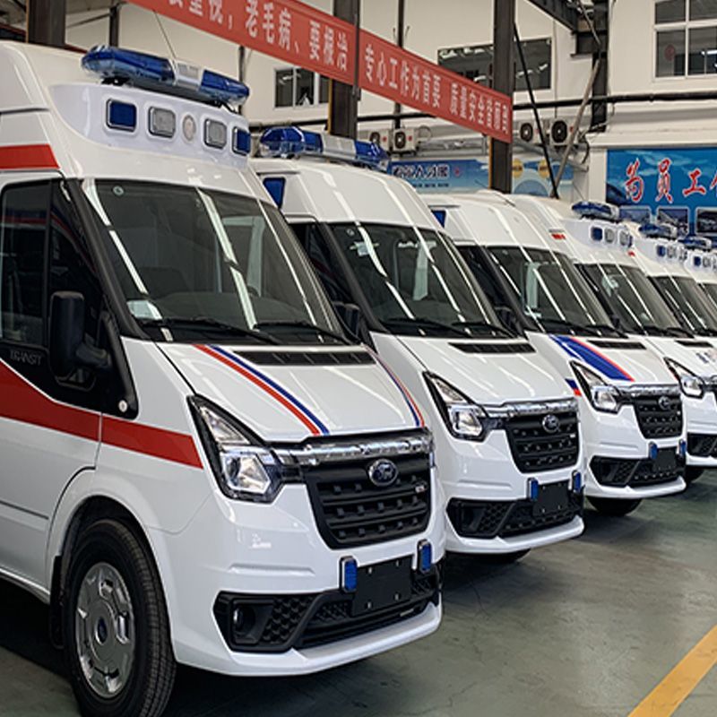 2024 Medical 4X2 Rescue Ford Ambulance Monitoring Emergency Vehicle Manufacturer