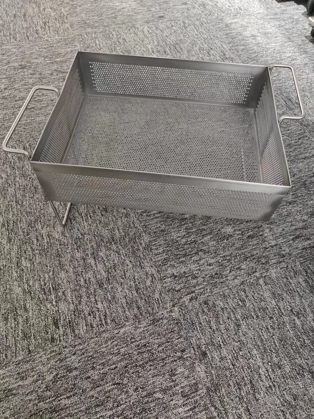 Auto Lift Electric Double Pots 28KW Chips Open Fryer With Oil Filter System