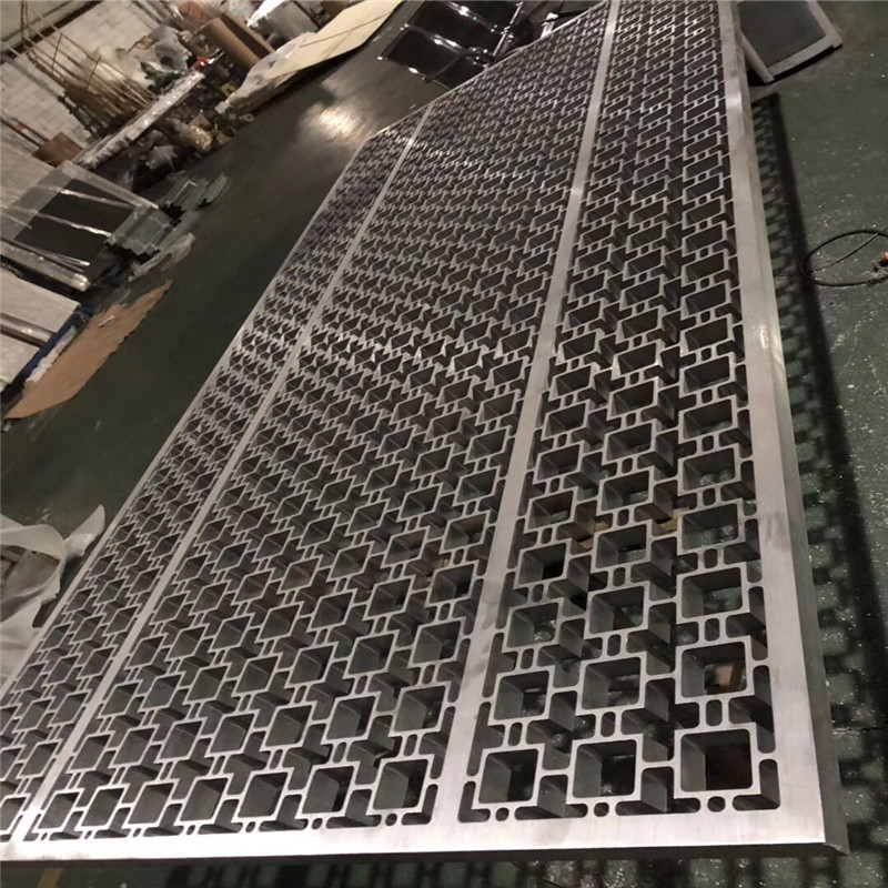 Hot sale decorative metal panels stainless or aluminum partition wall screen divider panels