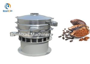 China Round Food Grade Powder Sifter Machine Sugar Cocoa Flour Sifting 10-120 Mesh wholesale